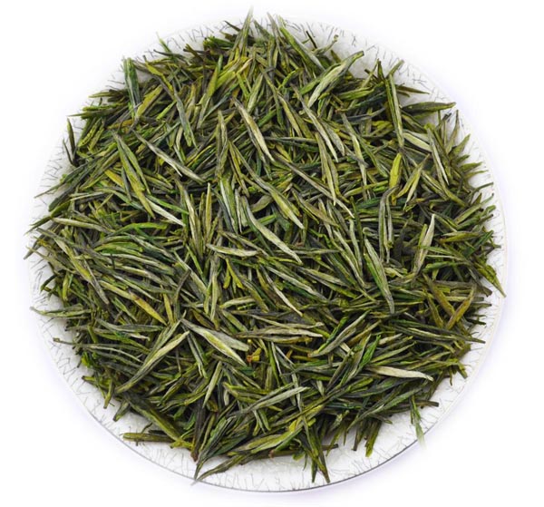 綠茶珍品婺源茗眉 條索緊結(jié)苗挺細(xì)秀，湯色黃綠鮮亮